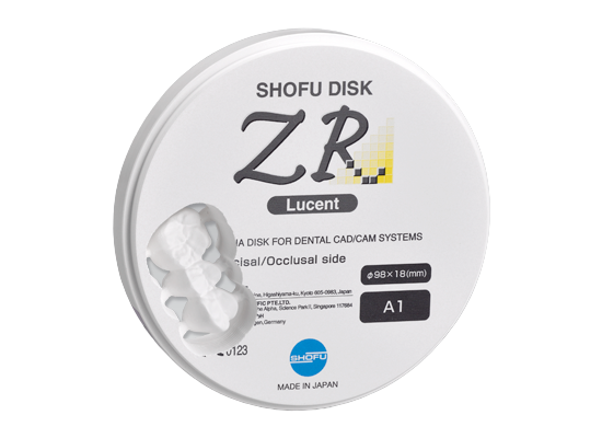 SHOFU Multilayer DISK ZR Lucent 14mm